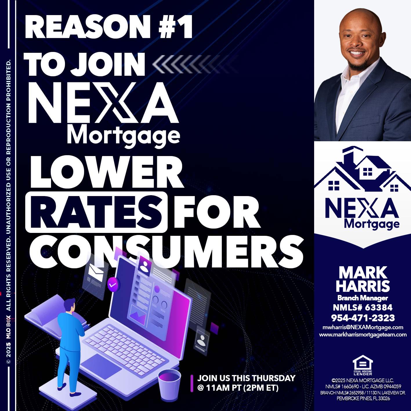REASON 1 - Mark Harris -Loan Officer
