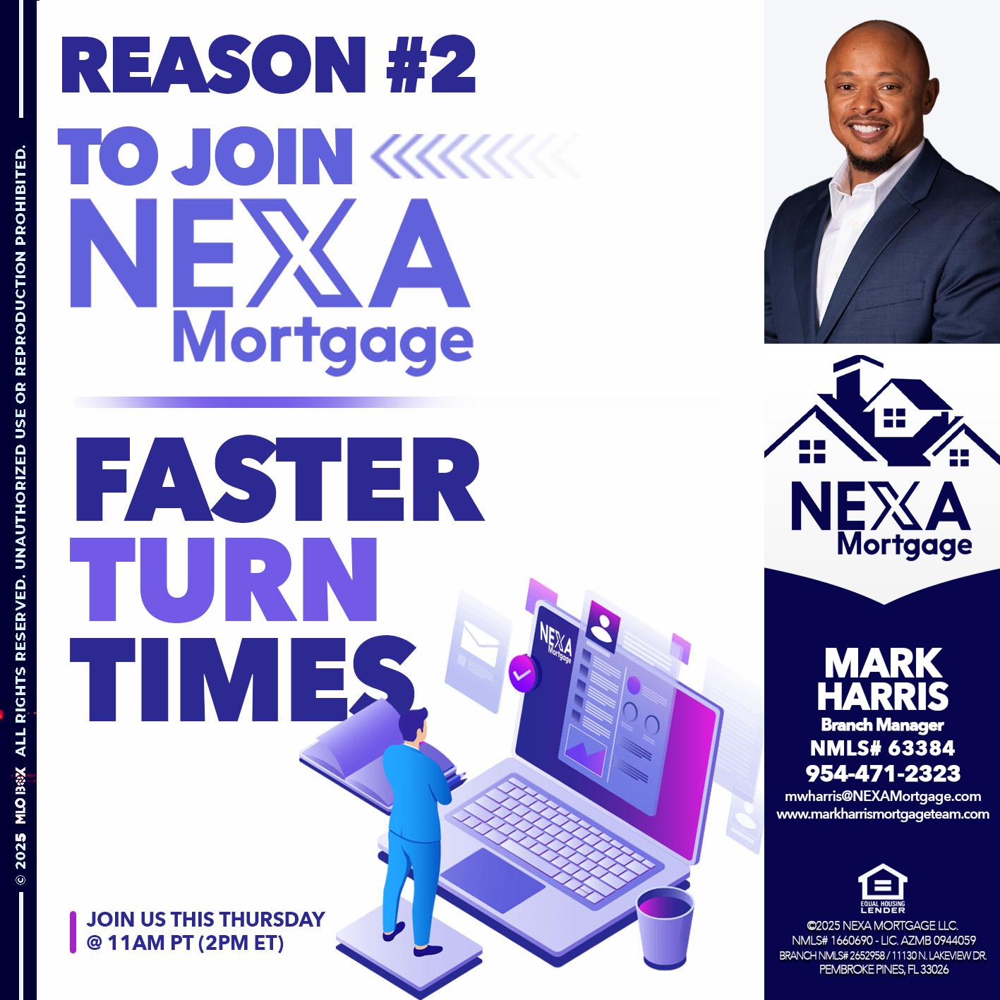 REASON 2 - Mark Harris -Loan Officer