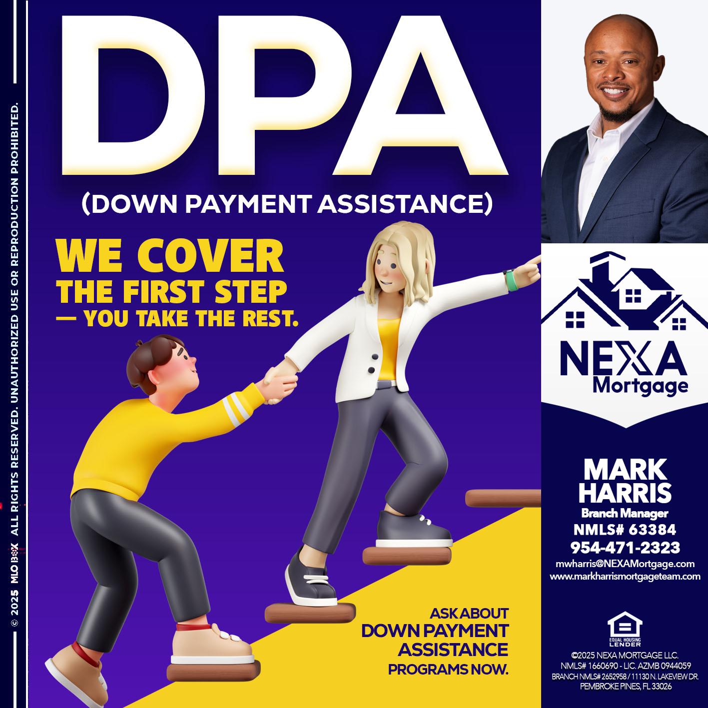 DPA LOANS - Mark Harris -Loan Officer