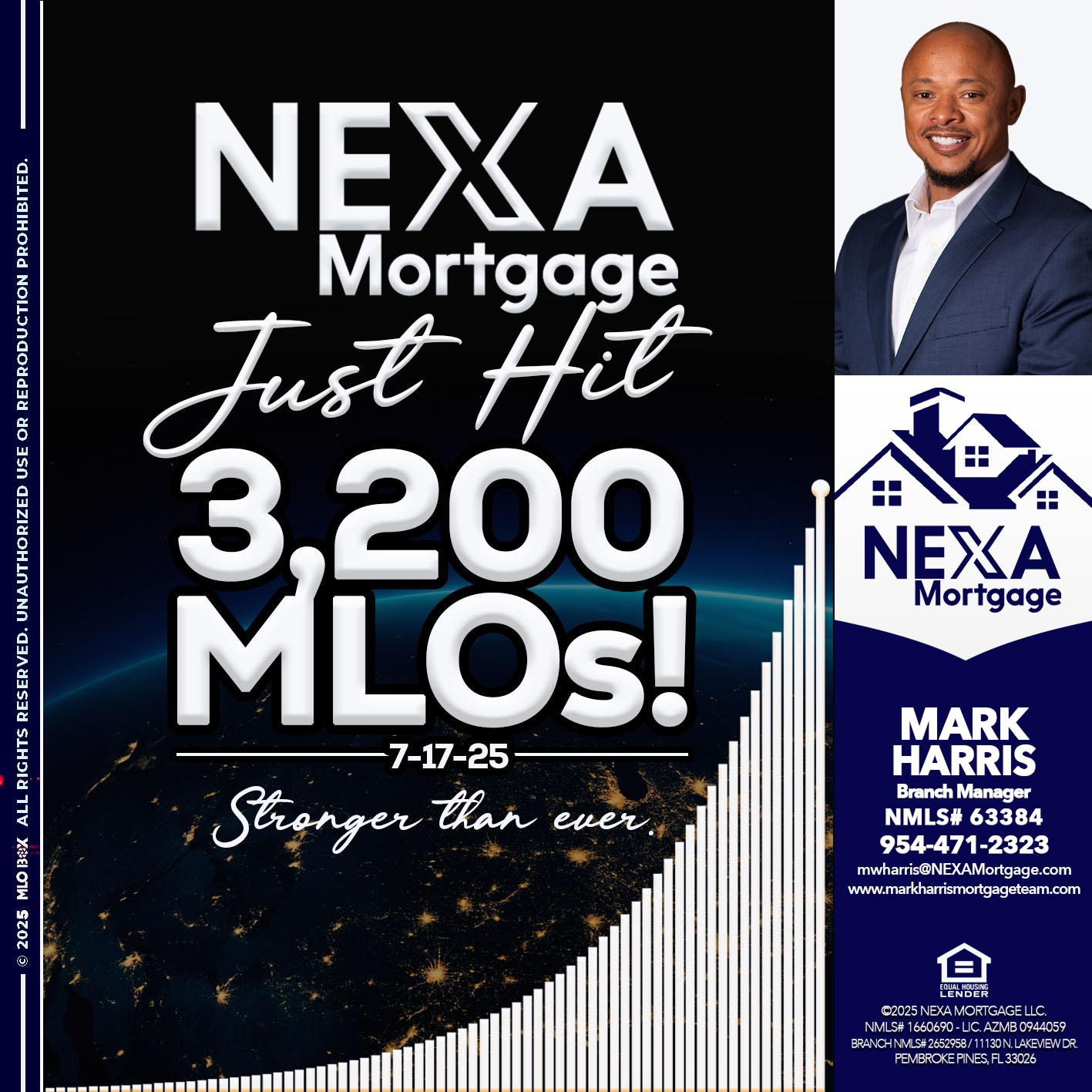 3200 MLOs - Mark Harris -Loan Officer