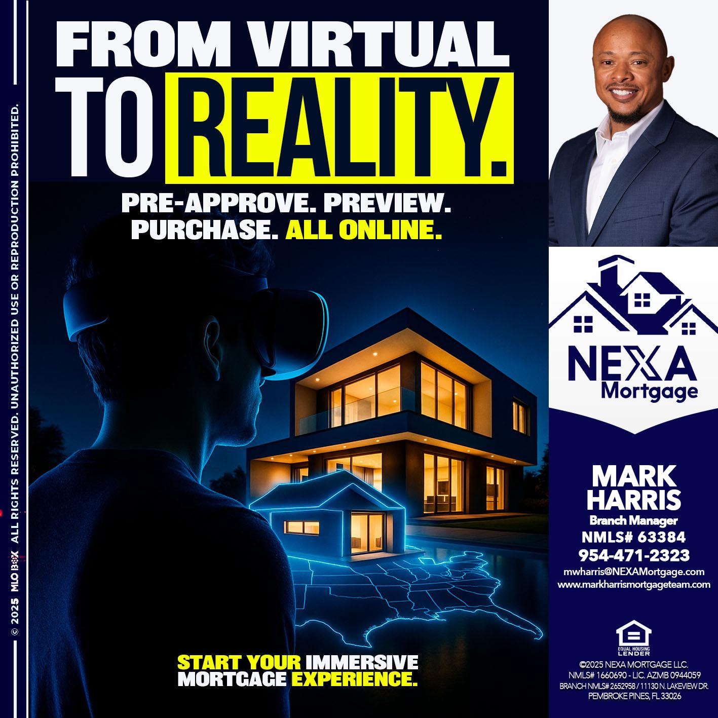 FROM VIRTUAL - Mark Harris -Loan Officer