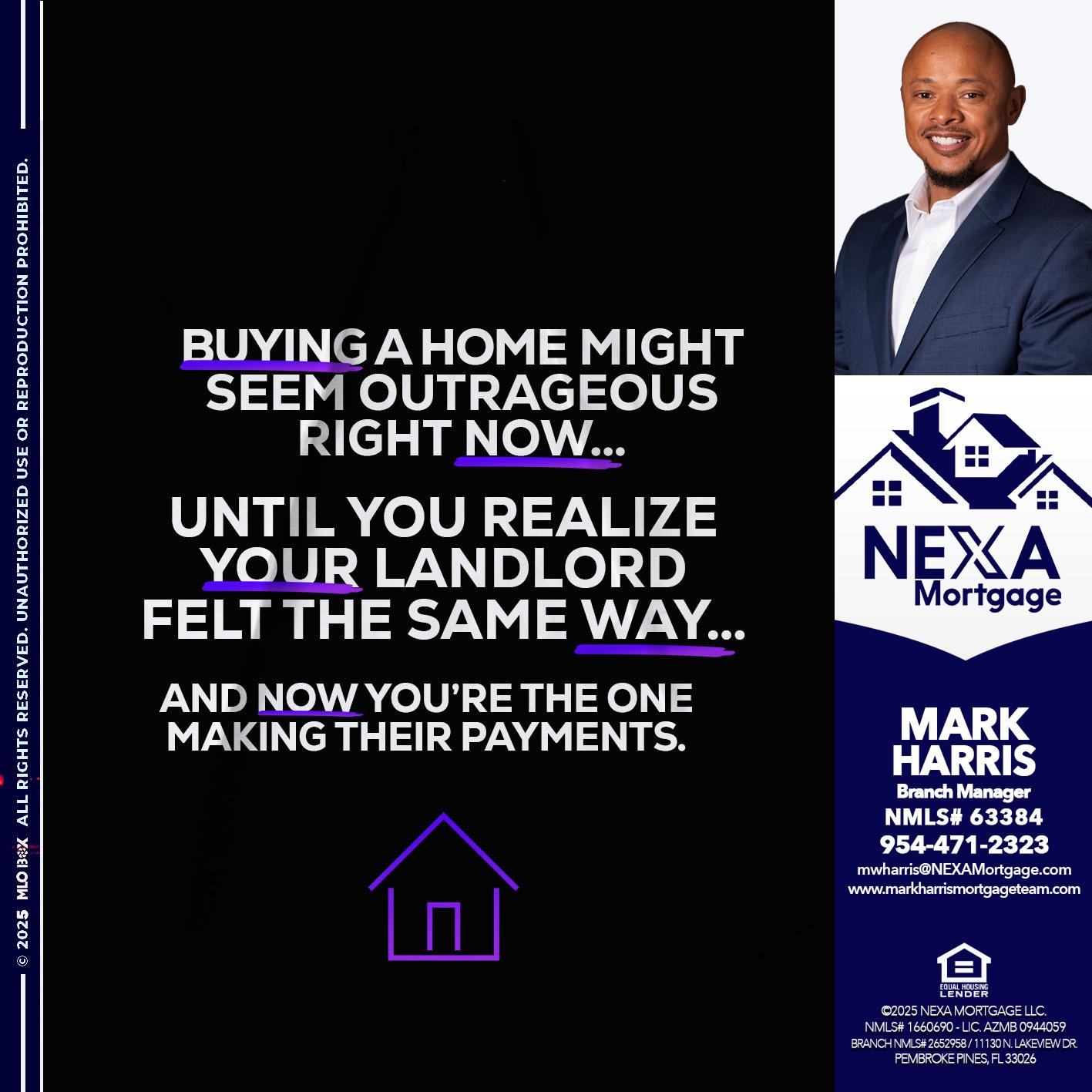 BUYING A HOME - Mark Harris -Loan Officer