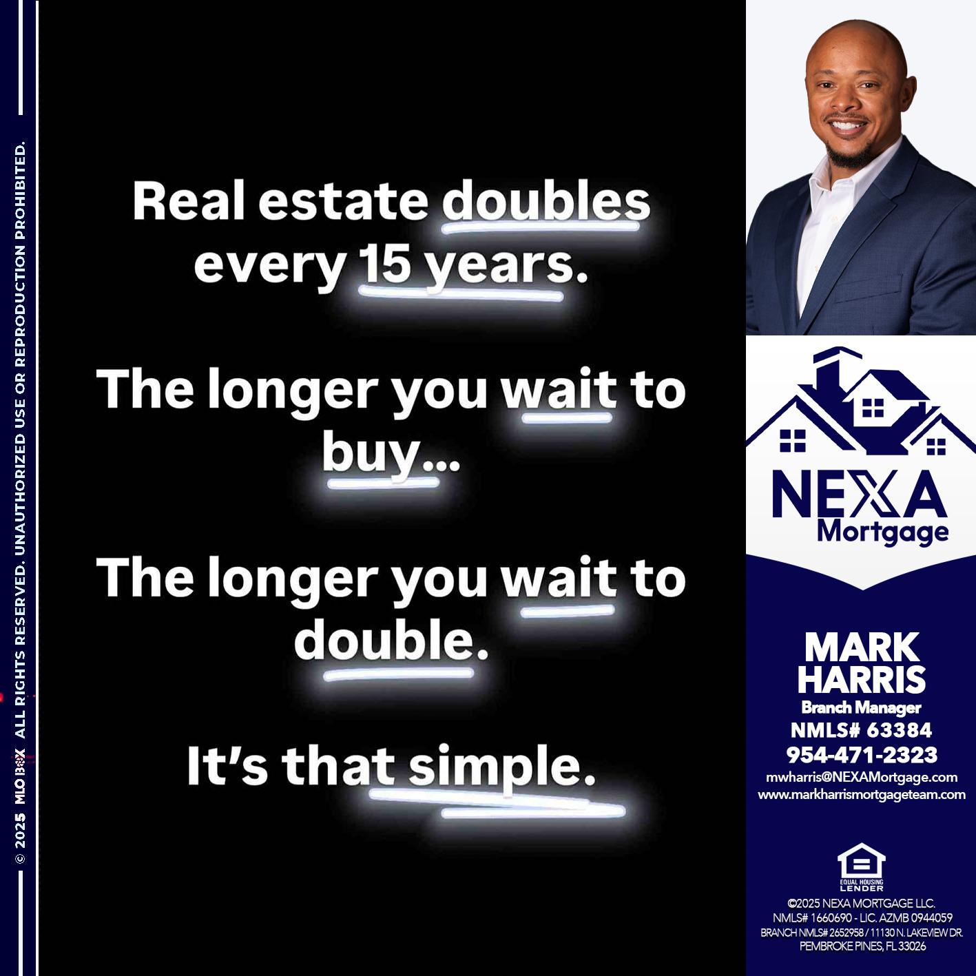 REAL ESTATE - Mark Harris -Loan Officer
