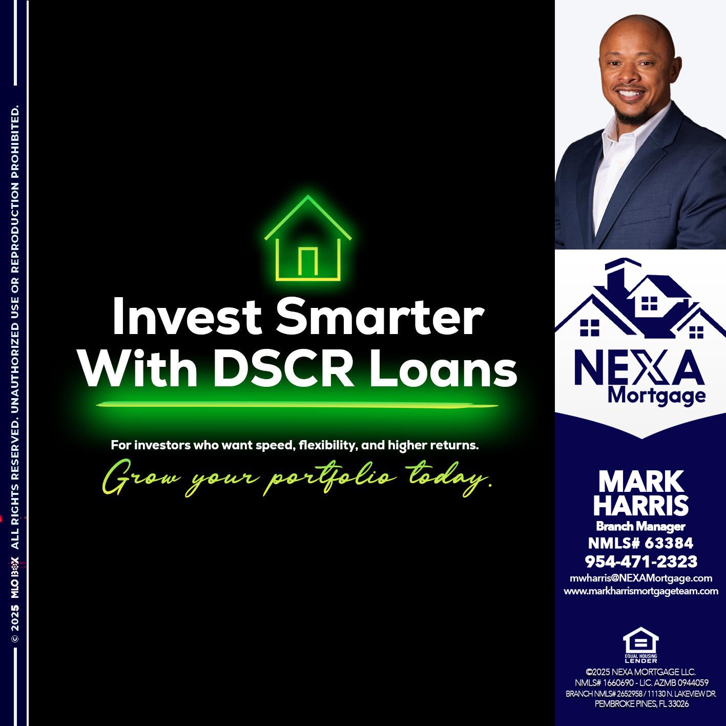 invest smarter - Mark Harris -Loan Officer