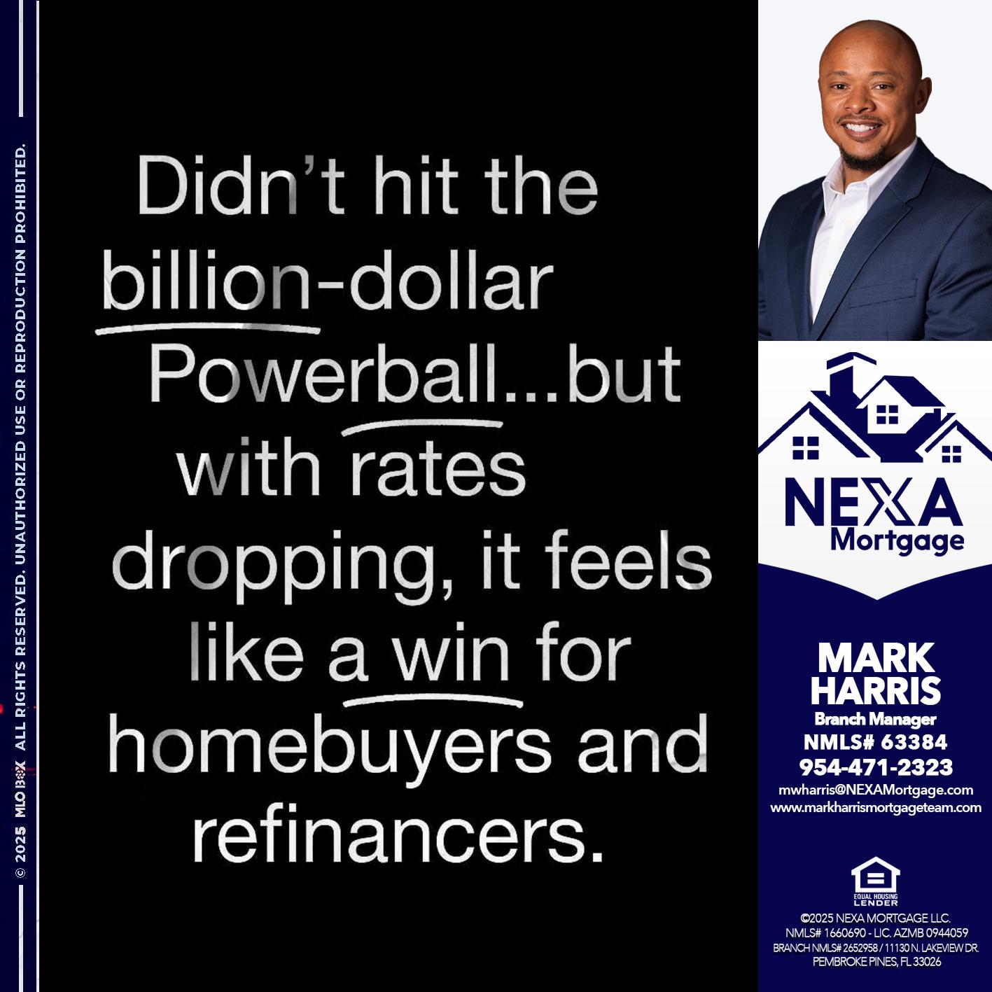 DIDNT HIT - Mark Harris -Loan Officer