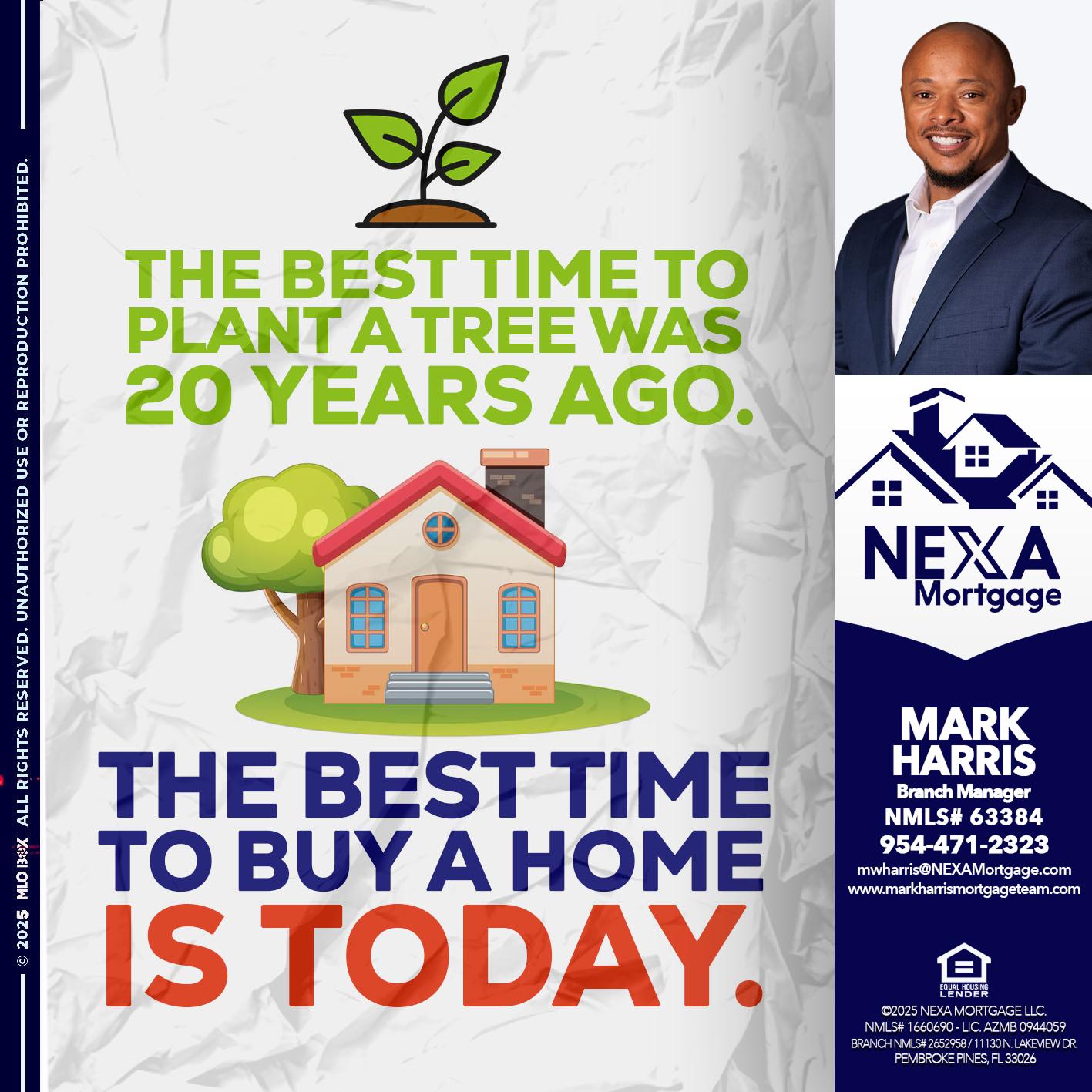 BEST TIME TO - Mark Harris -Loan Officer