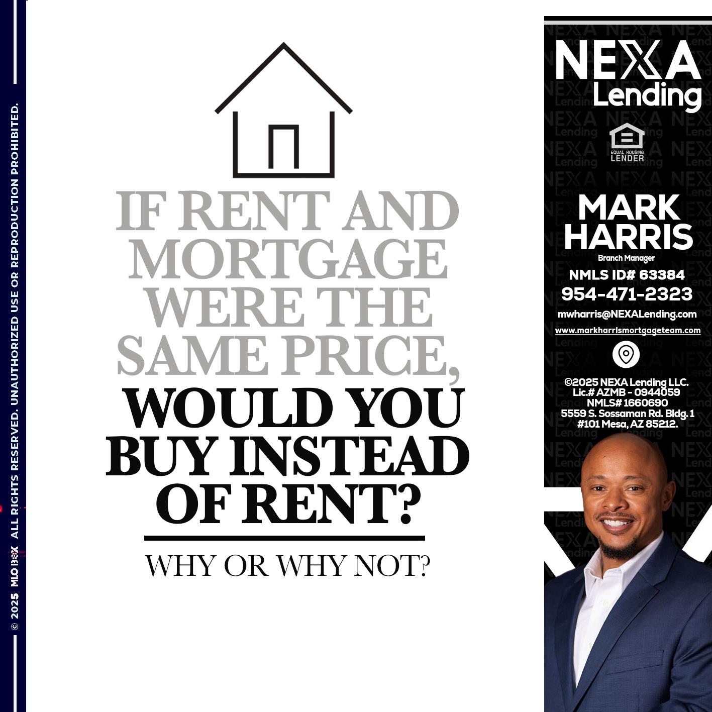 IF RENT - Mark Harris -Loan Officer