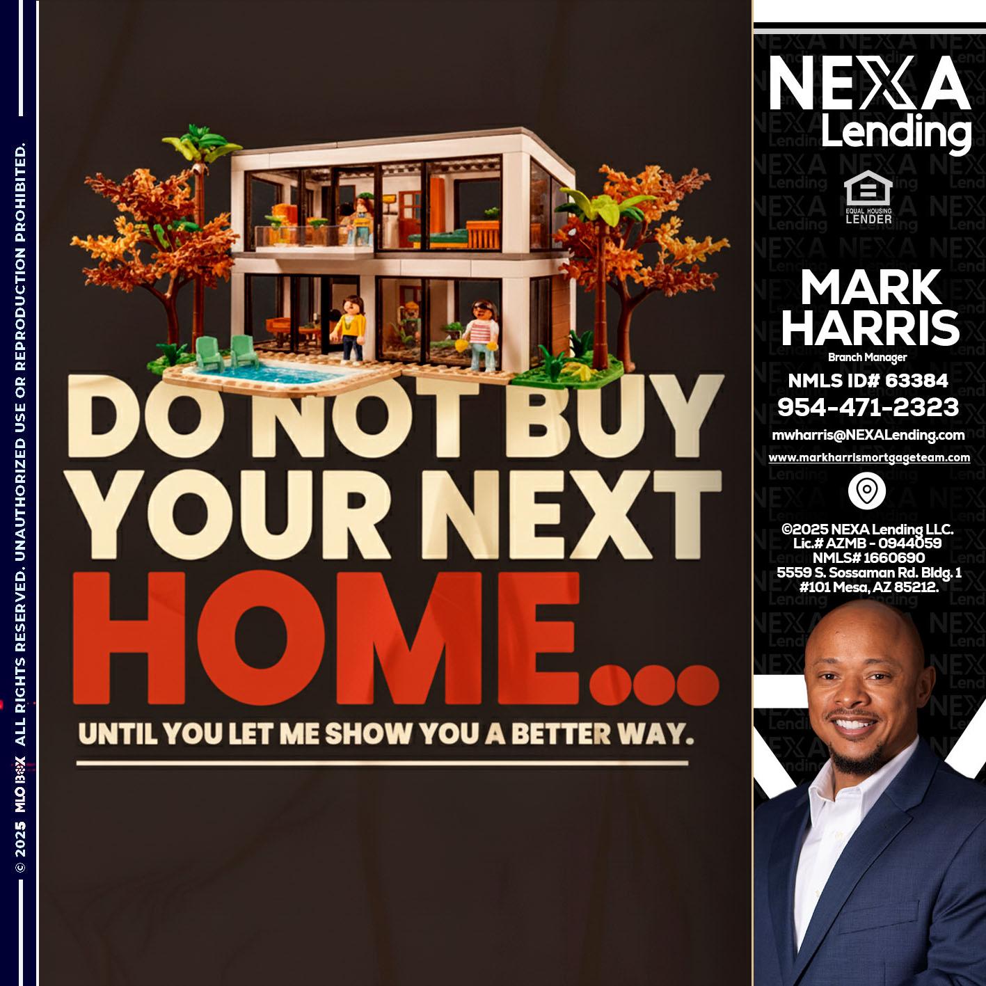 DO NOT BUY - Mark Harris -Loan Officer