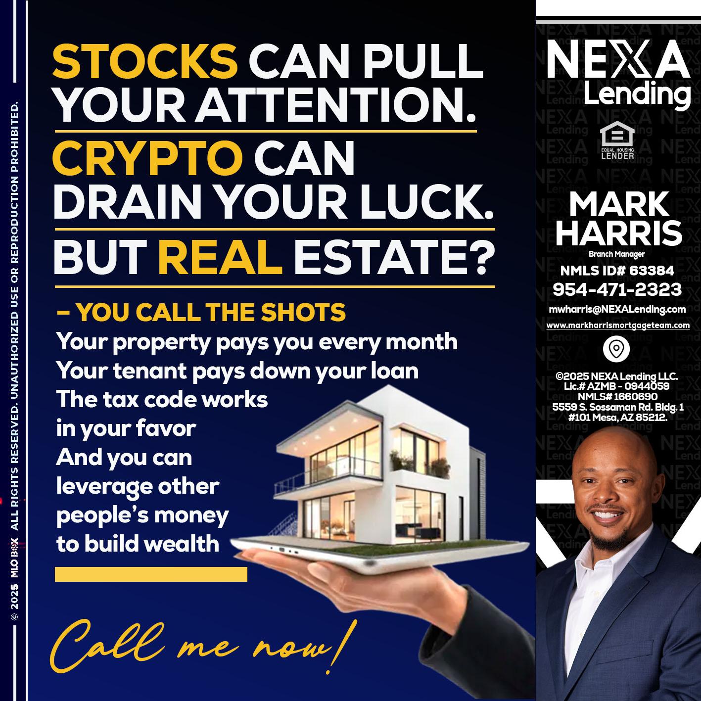 STOCK YOUR - Mark Harris -Loan Officer