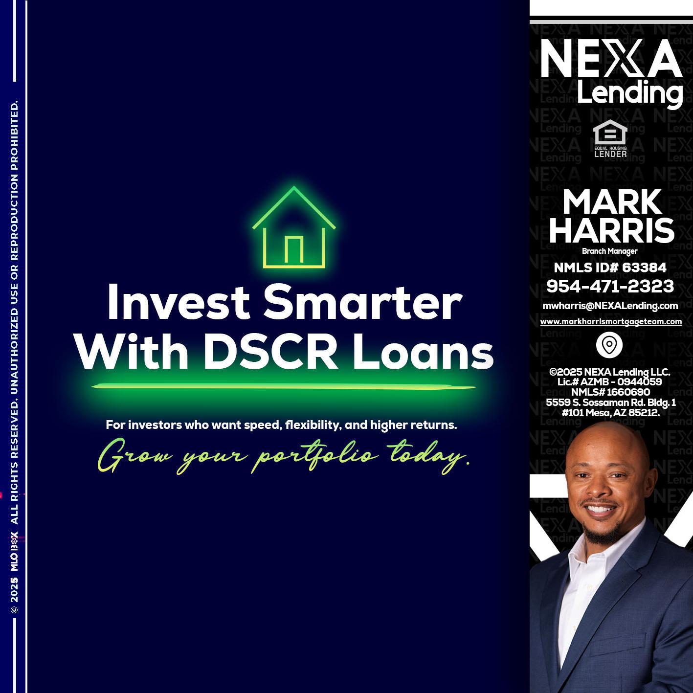 DSCR - Mark Harris -Loan Officer