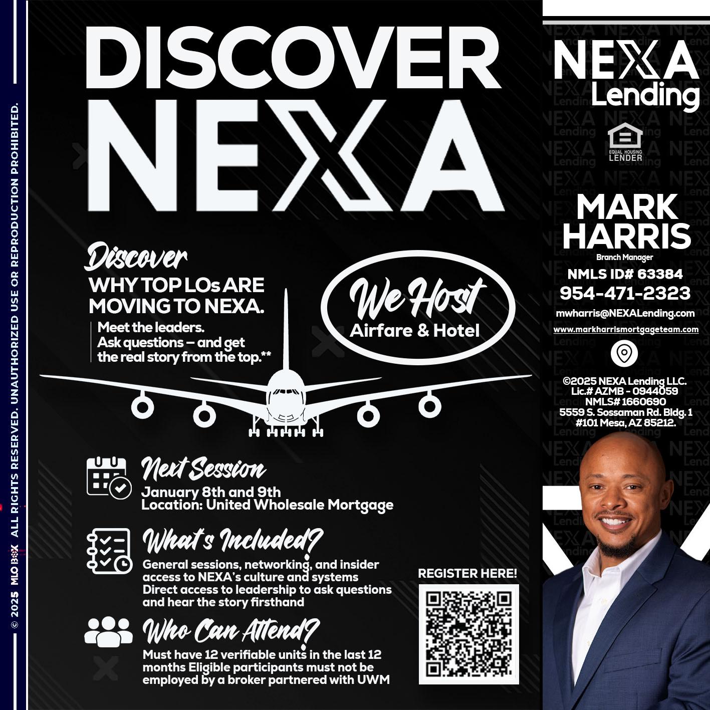 DISCOVER NEXA - Mark Harris -Loan Officer