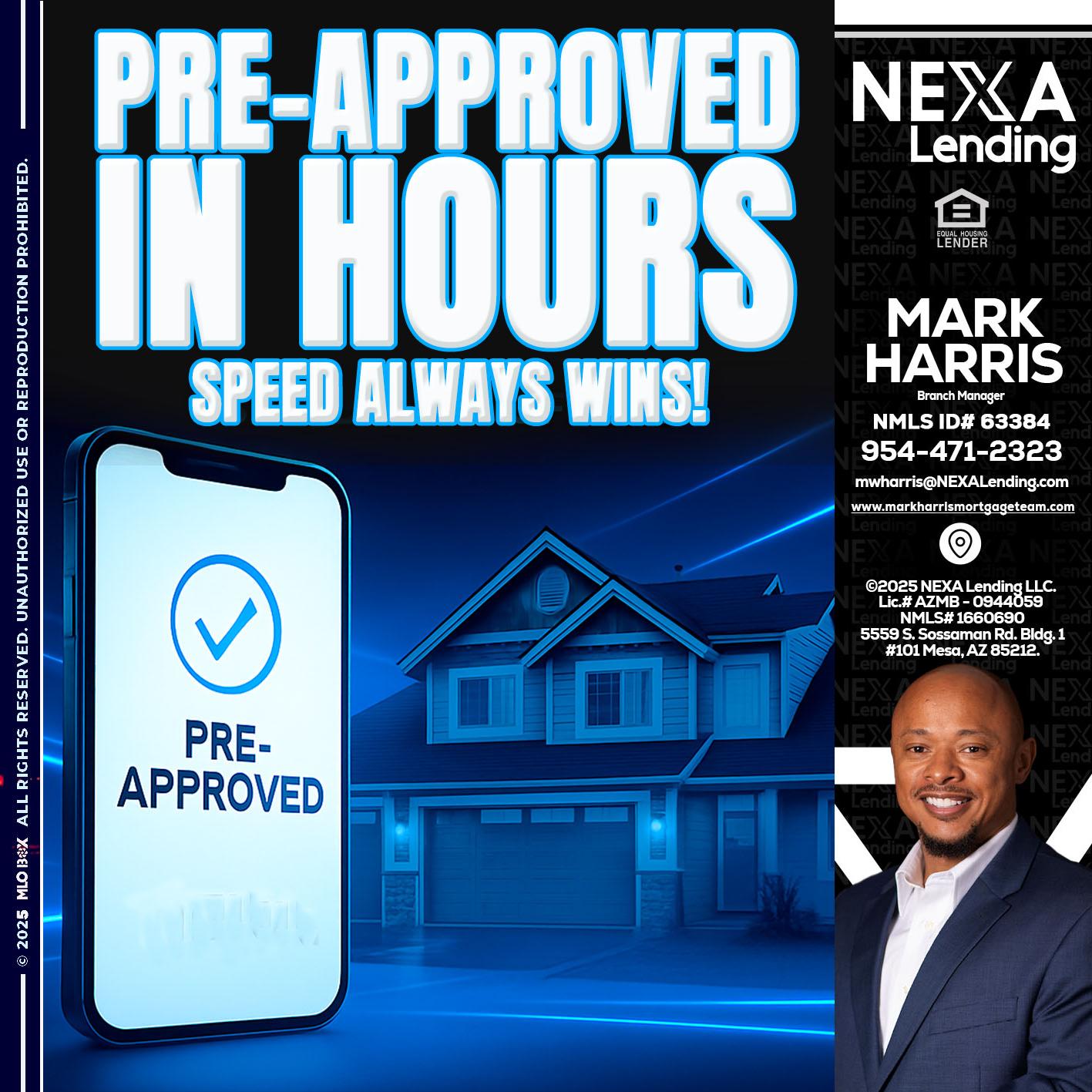 PRE - Mark Harris -Loan Officer