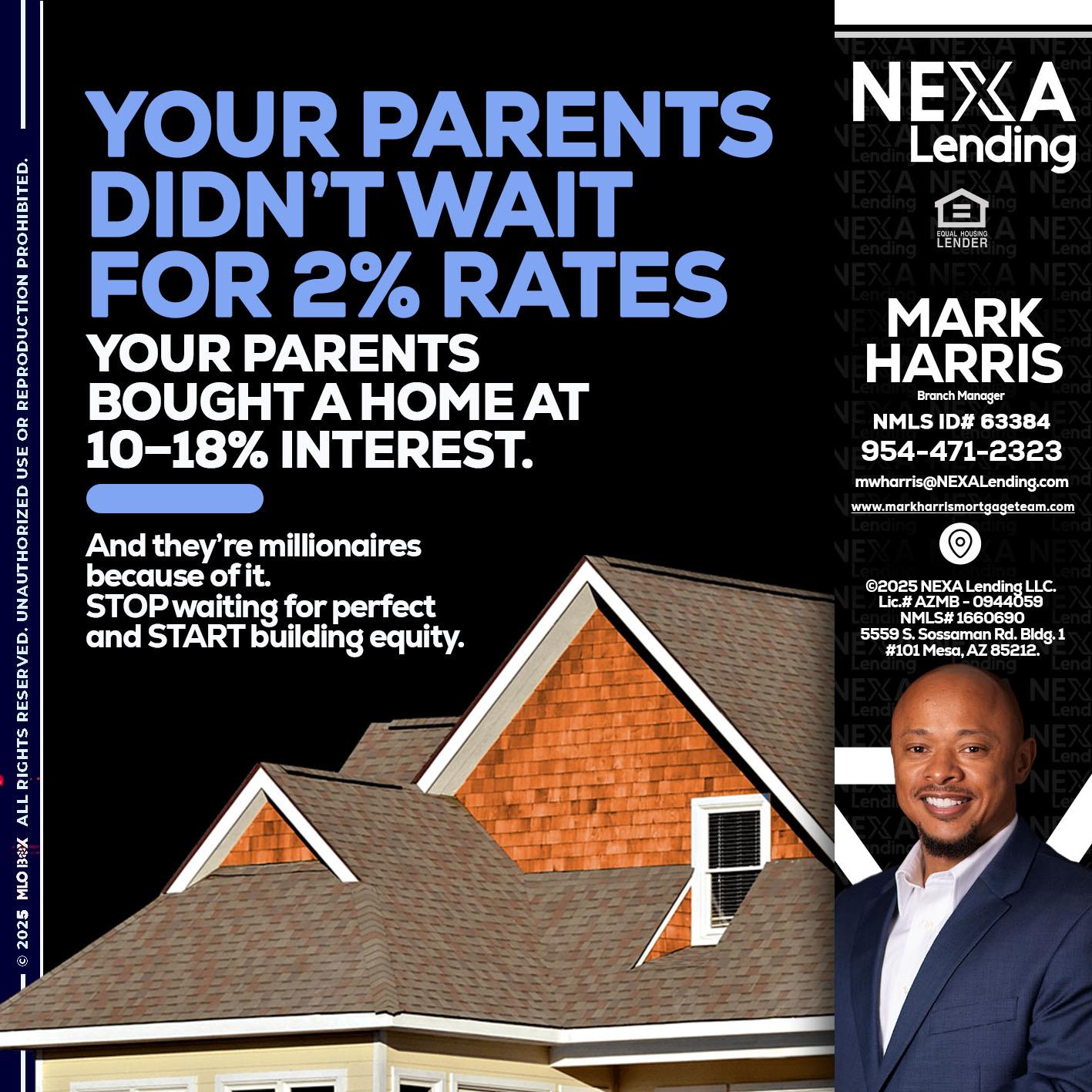 YOUR PARENTS - Mark Harris -Loan Officer