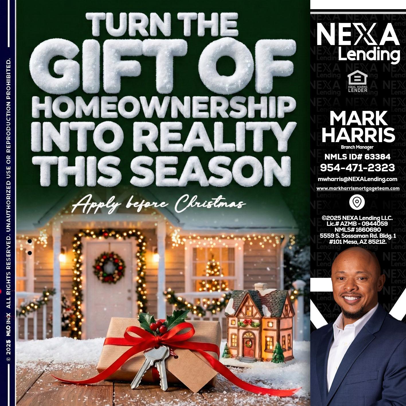 TURN GIFTS - Mark Harris -Loan Officer