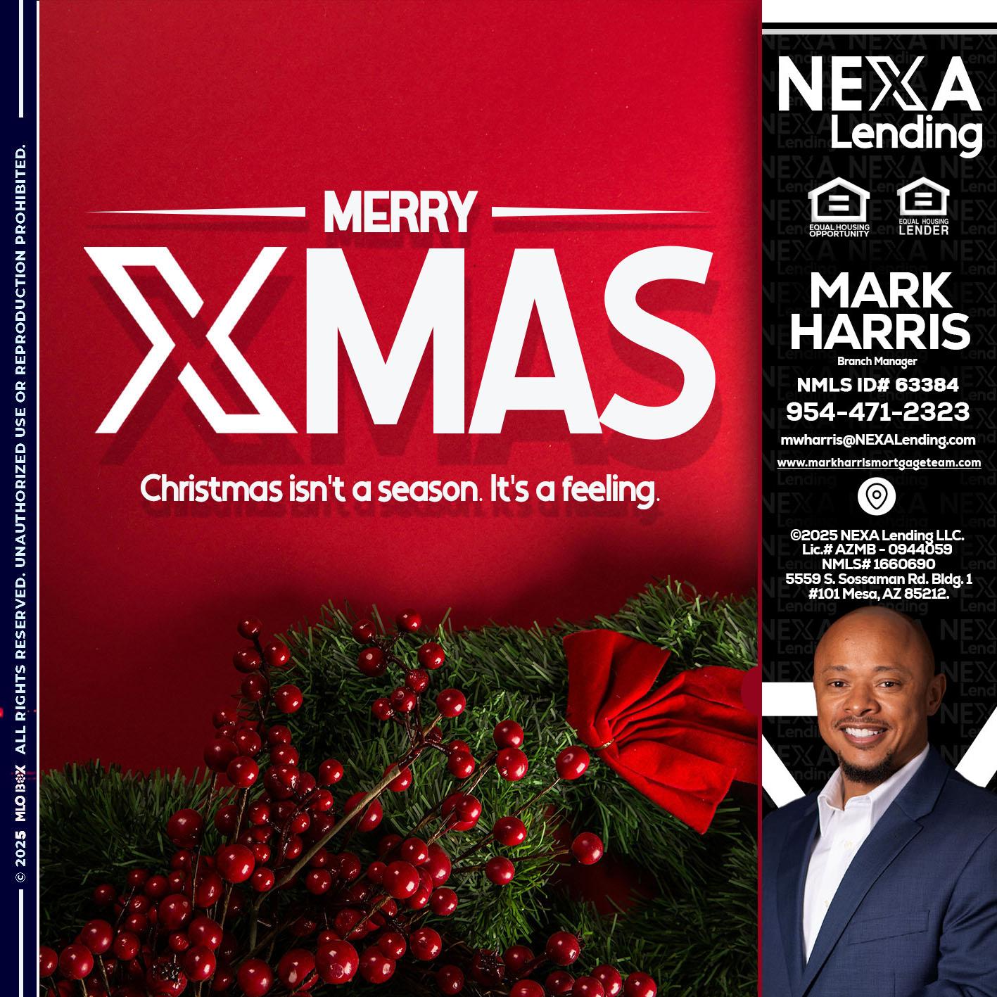 merry xmas - Mark Harris -Loan Officer