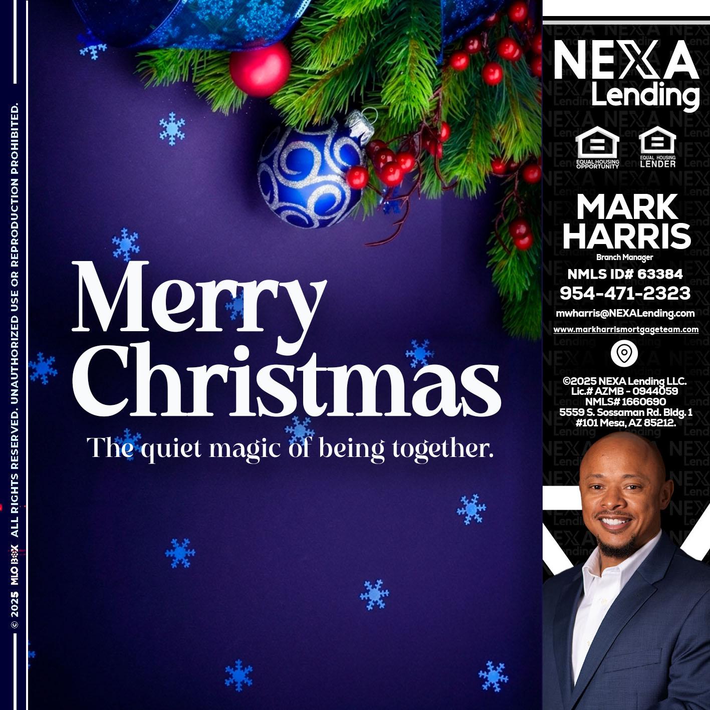 merry christmas - Mark Harris -Loan Officer