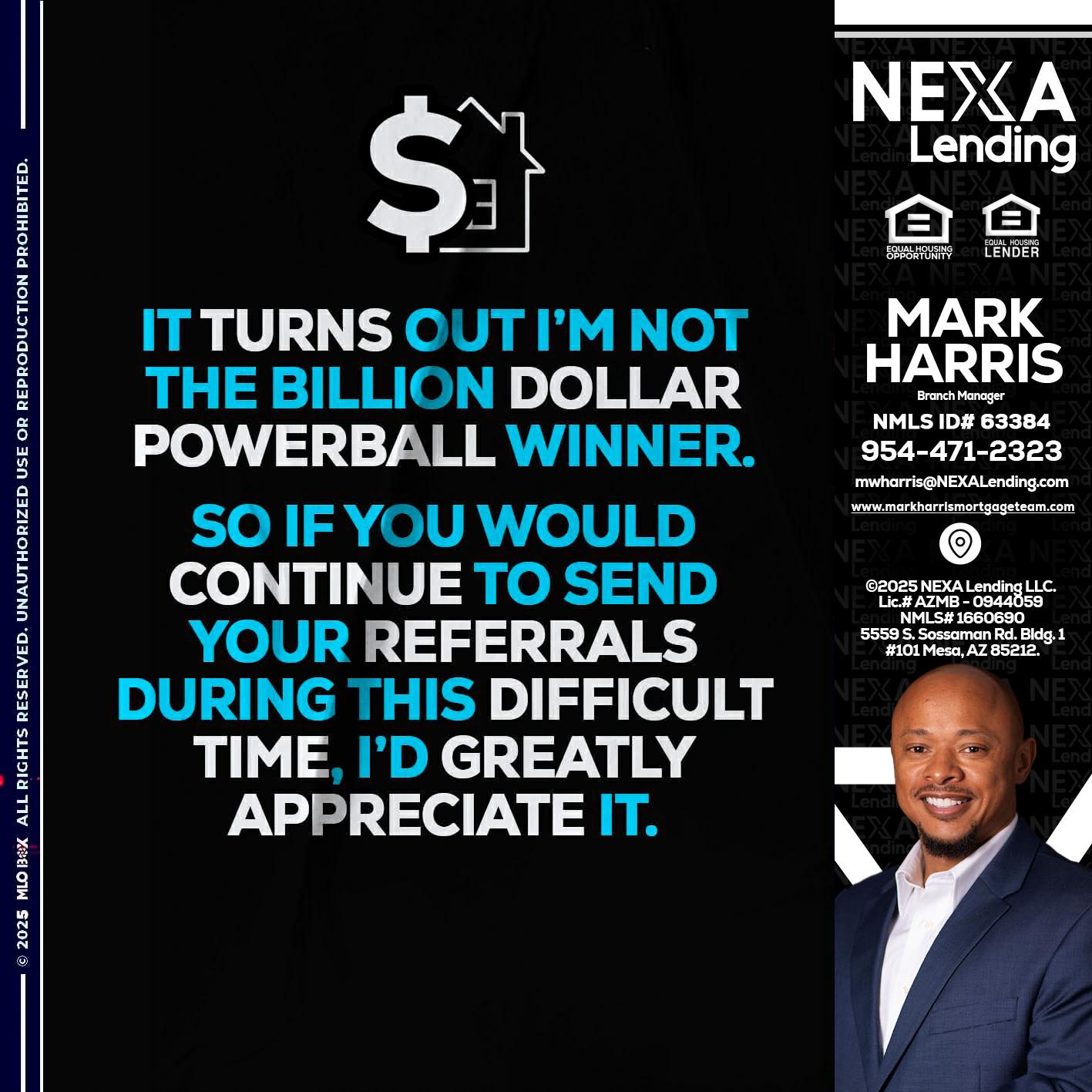 IT TURNS - Mark Harris -Loan Officer