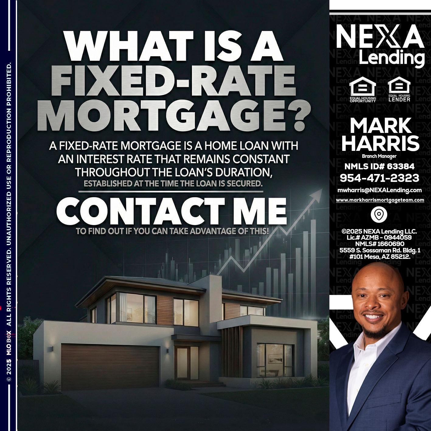 WHAT IS A - Mark Harris -Loan Officer