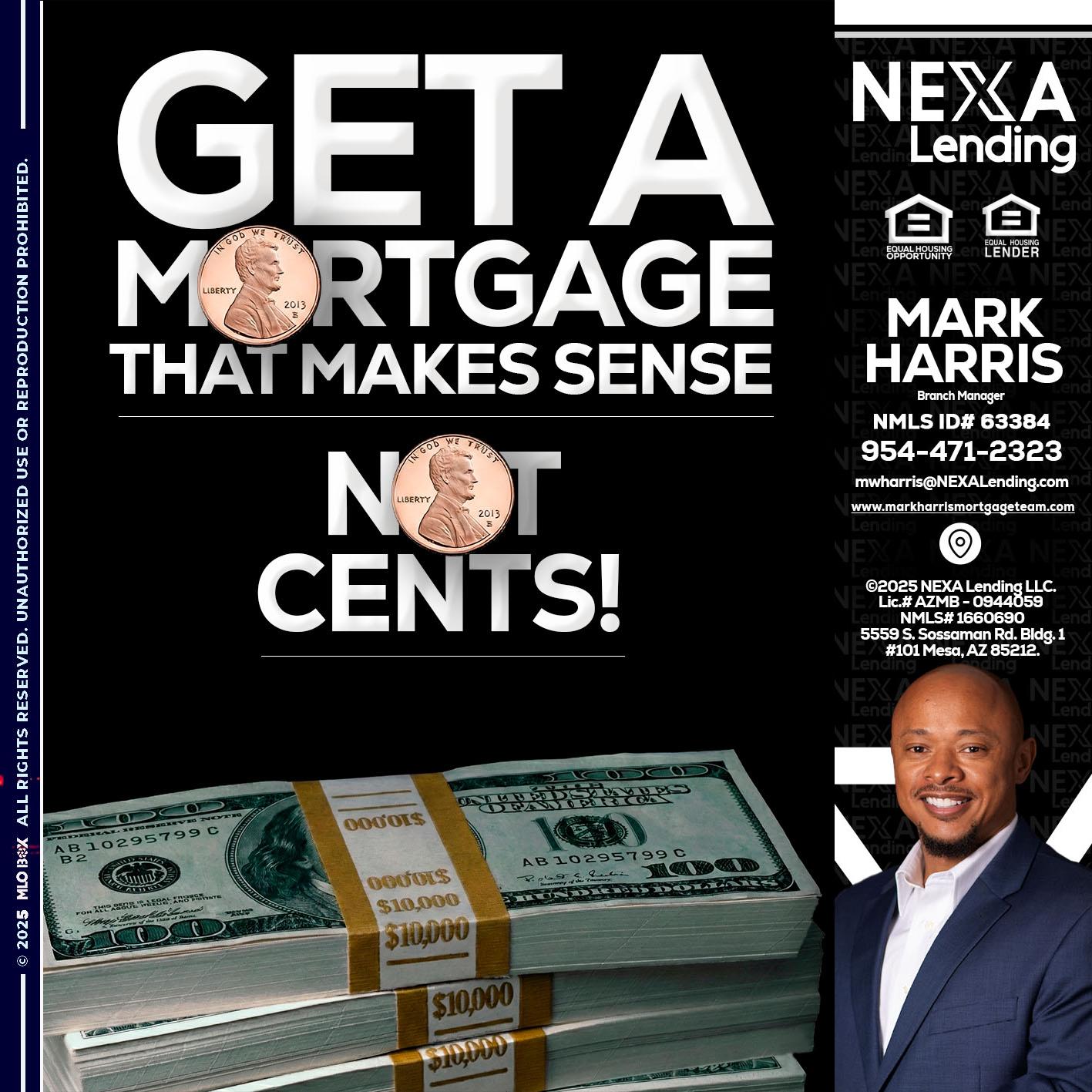 get a mortgage - Mark Harris -Loan Officer