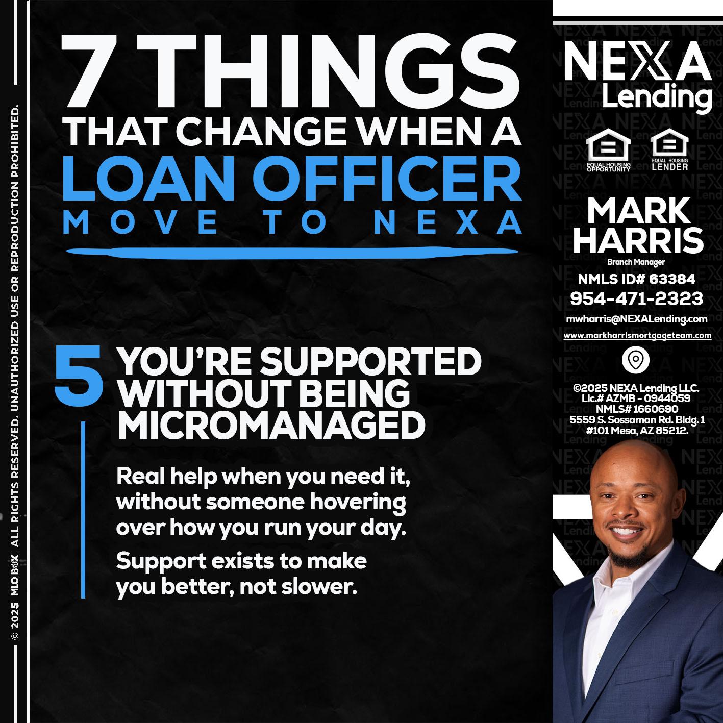 7 THINGS (5) - Mark Harris -Loan Officer
