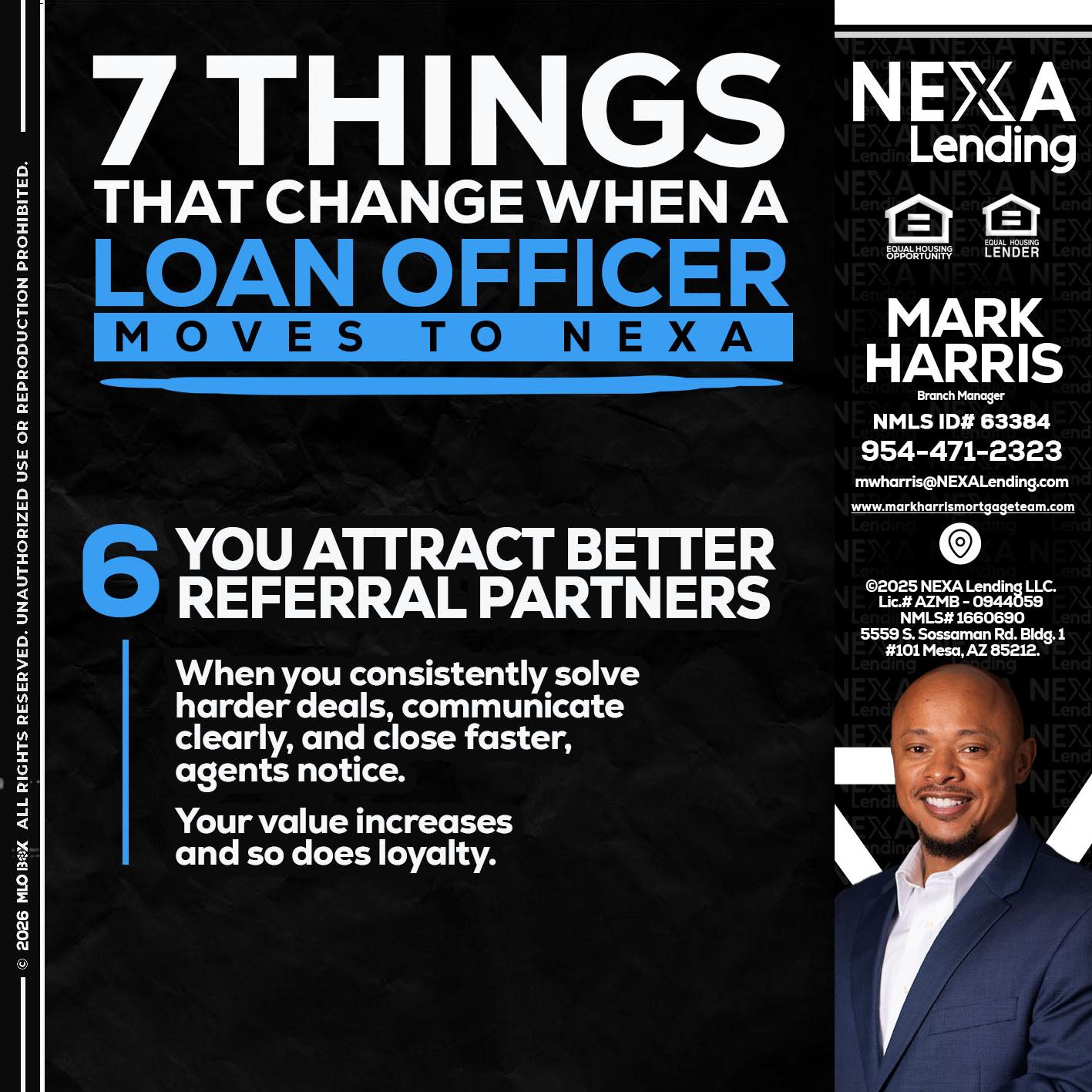 7 THINGS (6) - Mark Harris -Loan Officer
