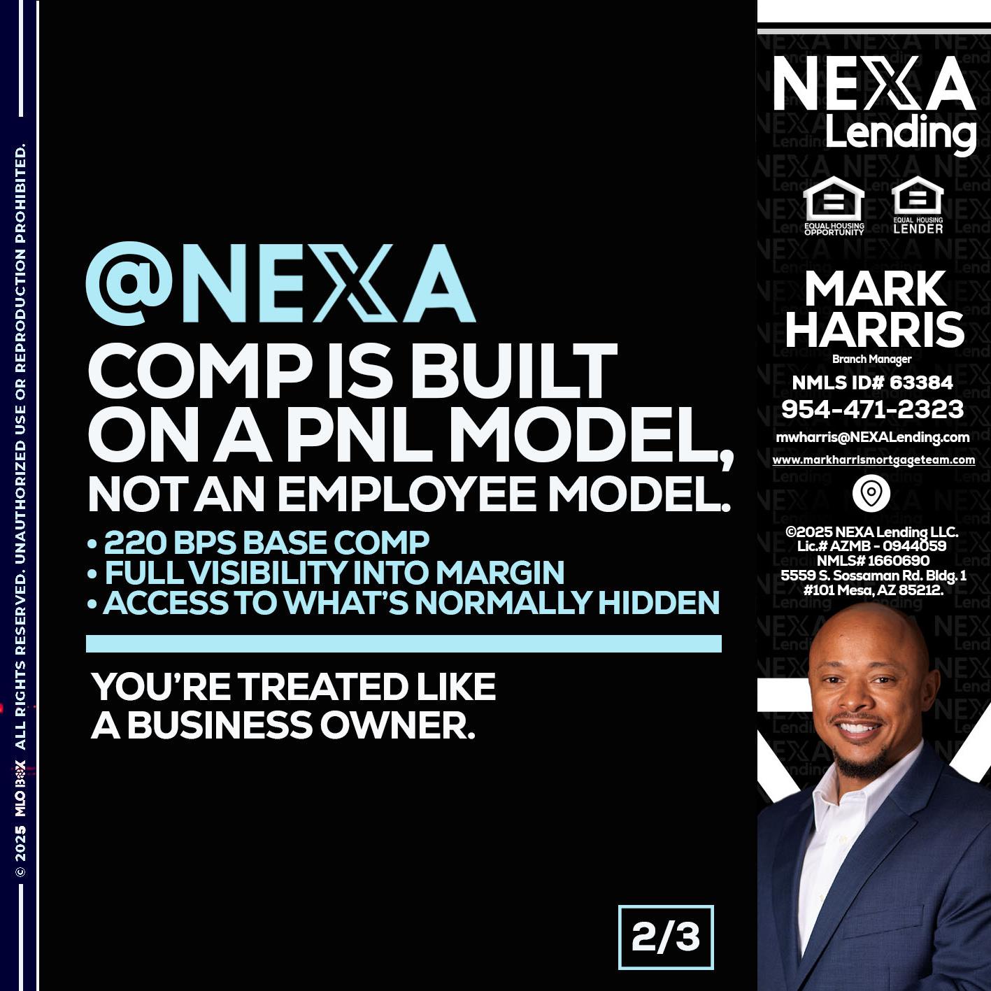 2 OF 3 - Mark Harris -Loan Officer