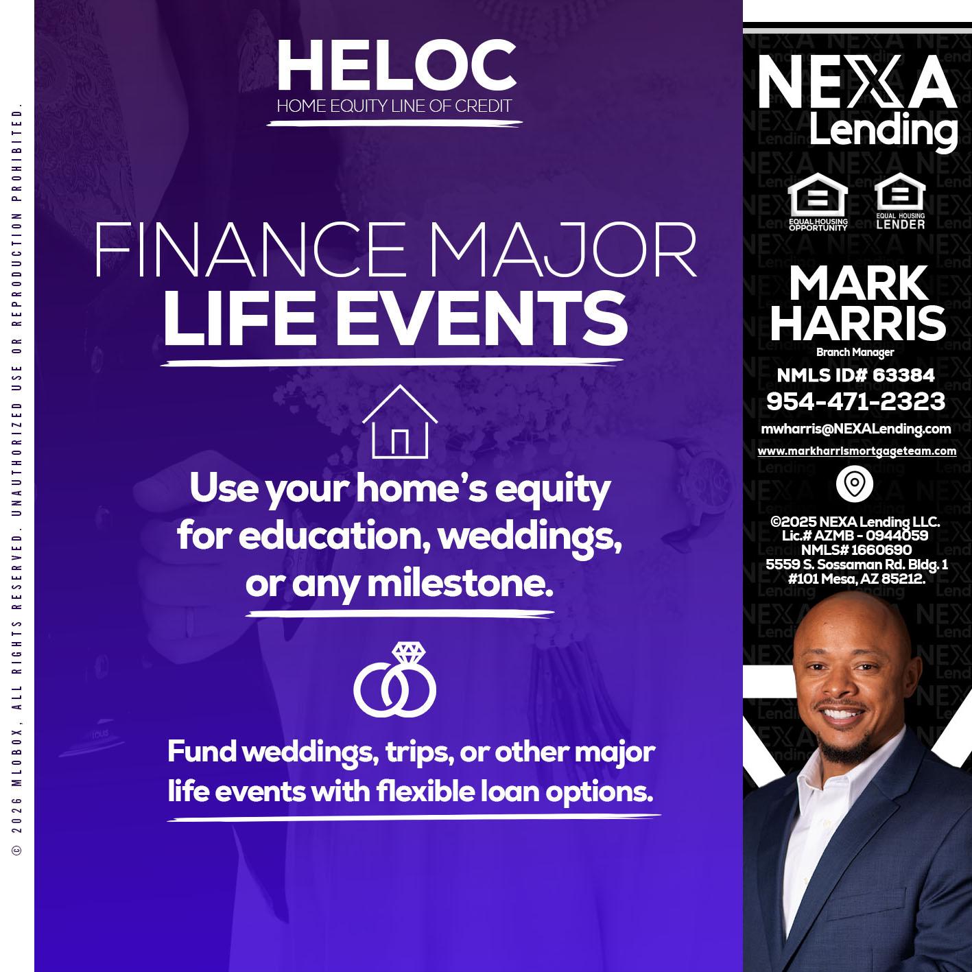 HELOC - Mark Harris -Loan Officer