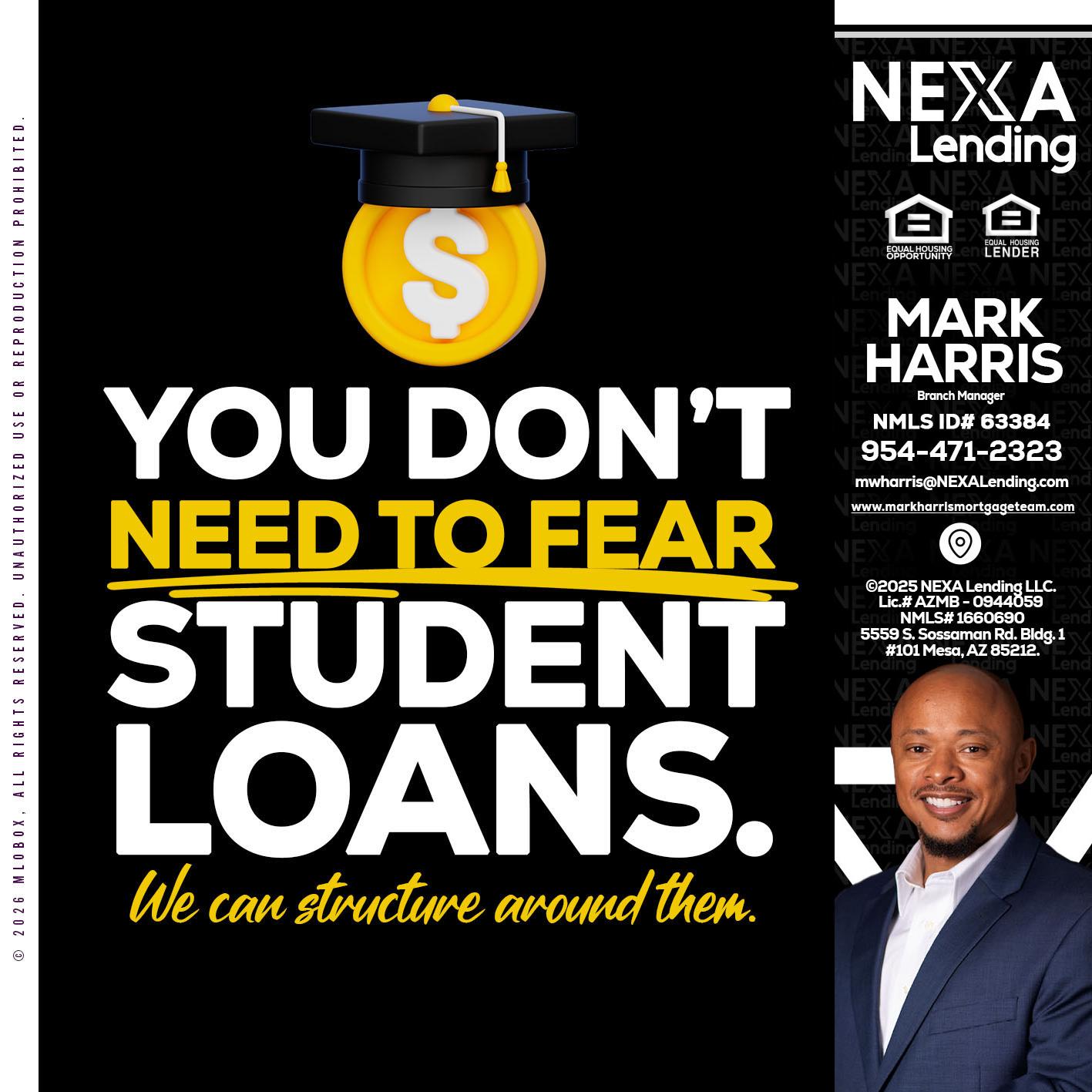 YOU DONT NEED - Mark Harris -Loan Officer