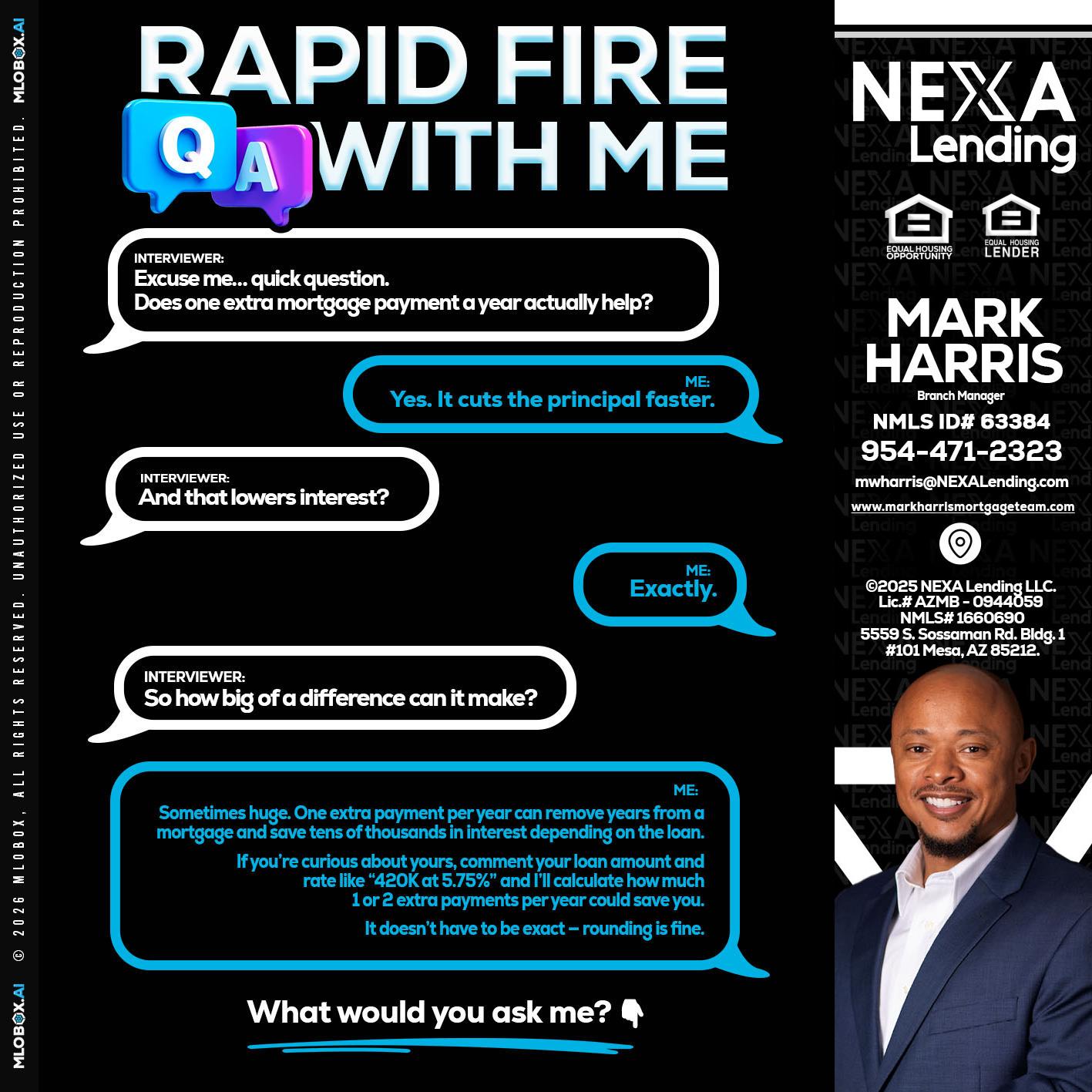 RAPID Q&A - Mark Harris -Loan Officer